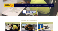 Desktop Screenshot of limpezadesaneamento.com